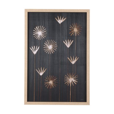 14248 - Spark I by Mercana Studio a Hand Embellished Textured Framed Art Print Matted under Glass