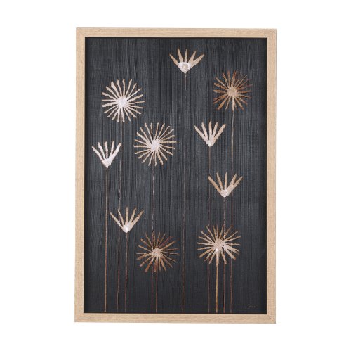 14248 - Spark I by Mercana Studio a Hand Embellished Textured Framed Art Print Matted under Glass