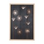 14248 - Spark I by Mercana Studio a Hand Embellished Textured Framed Art Print Matted under Glass