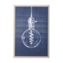 14251 - Bright Idea II by Mercana Studio a Hand Embellished Textured Framed Art Print