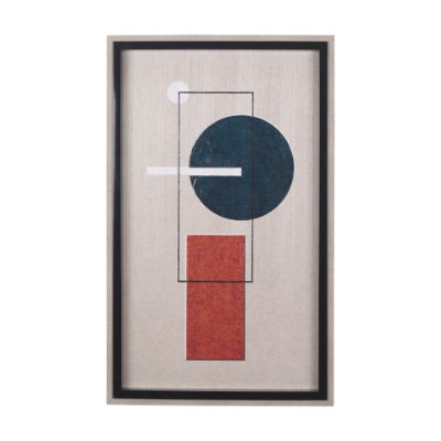 14254 - Variants II by Mercana Studio a Hand Embellished Textured Framed Art Print