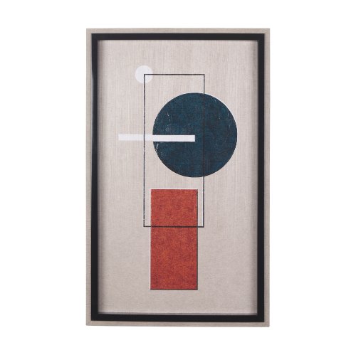 14254 - Variants II by Mercana Studio a Hand Embellished Textured Framed Art Print