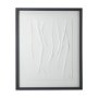14257 - White Vines I by Studio M a handmade Original Framed 3D Textured Artwork under Glass