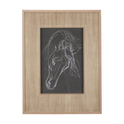 14272 - Andalusian Dark I by Mercana Studio a Hand Embellished Textured Framed Art Print Matted under Glass