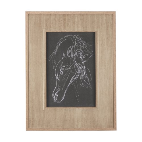 14272 - Andalusian Dark I by Mercana Studio a Hand Embellished Textured Framed Art Print Matted under Glass