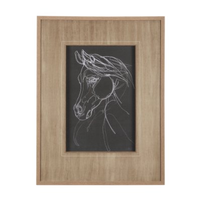 14273 - Arabian Dark II by Mercana Studio a Hand Embellished Textured Framed Art Print Matted under Glass