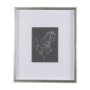 14293 - Horse III by Mercana Studio a Hand Embellished Textured Framed Art Print Matted under Glass