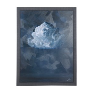 Night cloud I by Mercana Studio a Hand Embellished Textured Framed Art Print