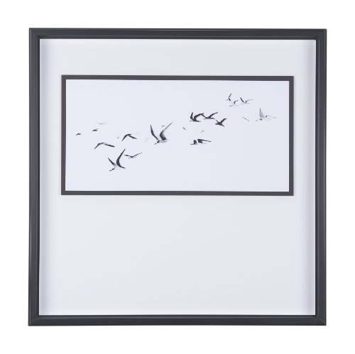 14314 - Fly Away by Mercana Studio a Hand Embellished Textured Framed Art Print Matted under Glass