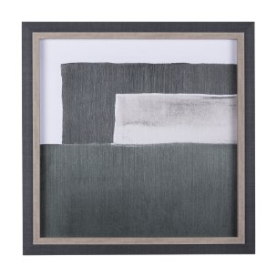 Blocks II by Mercana Studio a Hand Embellished Textured Framed Art Print