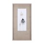 14325 - Feather Collection by Mercana Studio a Hand Embellished Textured Framed Art Print Matted under Glass