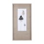 14326 - Feather Collection by Mercana Studio a Hand Embellished Textured Framed Art Print Matted under Glass