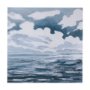 102238-L - Clouds and sea I by Mercana Studio a Hand Embellished Textured Canvas