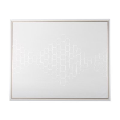 102254-FL - Sugar Cube by Studio M a handmade Original Framed Canvas Artwork