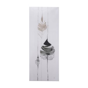 Rain of Leaf I by Mercana Studio a Hand Embellished Textured Canvas
