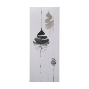 Rain of Leaf II by Mercana Studio a Hand Embellished Textured Canvas