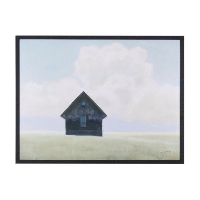 14259 - Lonely Landscape I by Mercana Studio a Hand Embellished Textured Framed Art Print