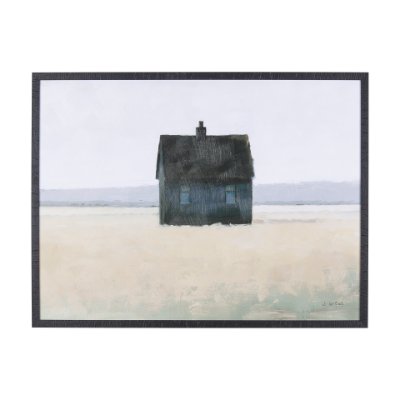 14260 - Lonely Landscape II by Mercana Studio a Hand Embellished Textured Framed Art Print