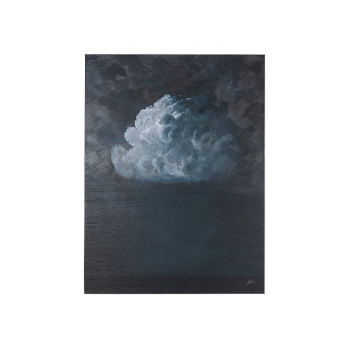 102242-S - Night cloud I by Mercana Studio a Hand Embellished Textured Canvas