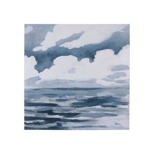 102239-S - Clouds and sea II by Mercana Studio a Hand Embellished Textured Canvas