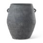 69798 - Zuma 27.2L x 20.5W x 31.9H Dark Gray Ceramic Floor Vase