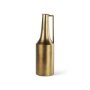 69855 - Aubrey Medium 18.0H Gold Iron Jug Vase
