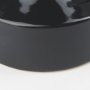 69979 - Burton 8.3H Small Glossy and Matte Black Ceramic Jug Vase