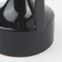 69980 - Burton 11.6H Medium Glossy and Matte Black Ceramic Jug Vase