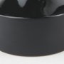 69981 - Burton 13.1H Large Glossy and Matte Black Ceramic Jug Vase