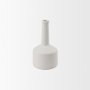 69982 - Burton 10.8H Small White Ceramic Jug Vase
