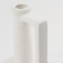 69982 - Burton 10.8H Small White Ceramic Jug Vase