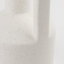 69982 - Burton 10.8H Small White Ceramic Jug Vase