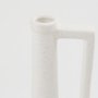 69983 - Burton 14.2H Medium White Ceramic Jug Vase
