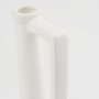 69983 - Burton 14.2H Medium White Ceramic Jug Vase