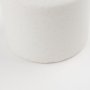 69983 - Burton 14.2H Medium White Ceramic Jug Vase