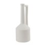 69984 - Burton 17.1H Large White Ceramic Jug Vase