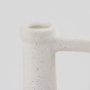 69984 - Burton 17.1H Large White Ceramic Jug Vase