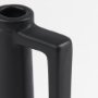 69985 - Burton 10.8H Small Matte Black Ceramic Jug Vase