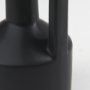 69985 - Burton 10.8H Small Matte Black Ceramic Jug Vase
