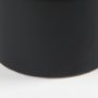 69985 - Burton 10.8H Small Matte Black Ceramic Jug Vase