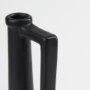 69986 - Burton 14.2H Medium Matte Black Ceramic Jug Vase