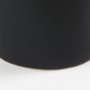 69986 - Burton 14.2H Medium Matte Black Ceramic Jug Vase