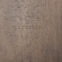 69781 - West 55L x 32W x 14H Medium Brown Wooden Angled Coffee Table