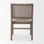 69829 - Wynn Fabric W/Brown Wood Dining Chair