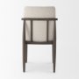 69835 - Cavett Cream Boucle Upholstered Seat W/Dark Brown Wood Frame Dining Chair