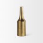 69855 - Aubrey Medium 18.0H Gold Iron Jug Vase