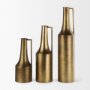 69856 - Aubrey  Large 24.0H Gold Iron Jug Vase