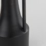 69857 - Aubrey Small 14.0H Black Iron Flower Vase