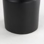 69857 - Aubrey Small 14.0H Black Iron Flower Vase