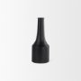 69857 - Aubrey Small 14.0H Black Iron Flower Vase